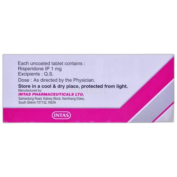 risdone mt 1mg tablet 10's